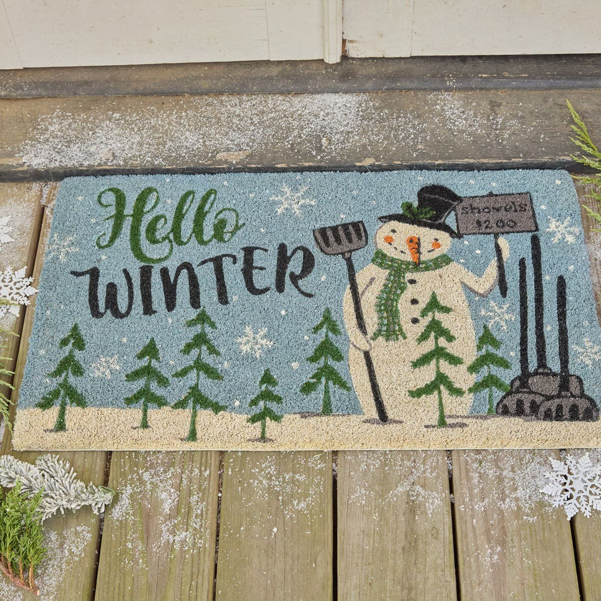 Shovels For Sale Coir Hello Winter Doormat
