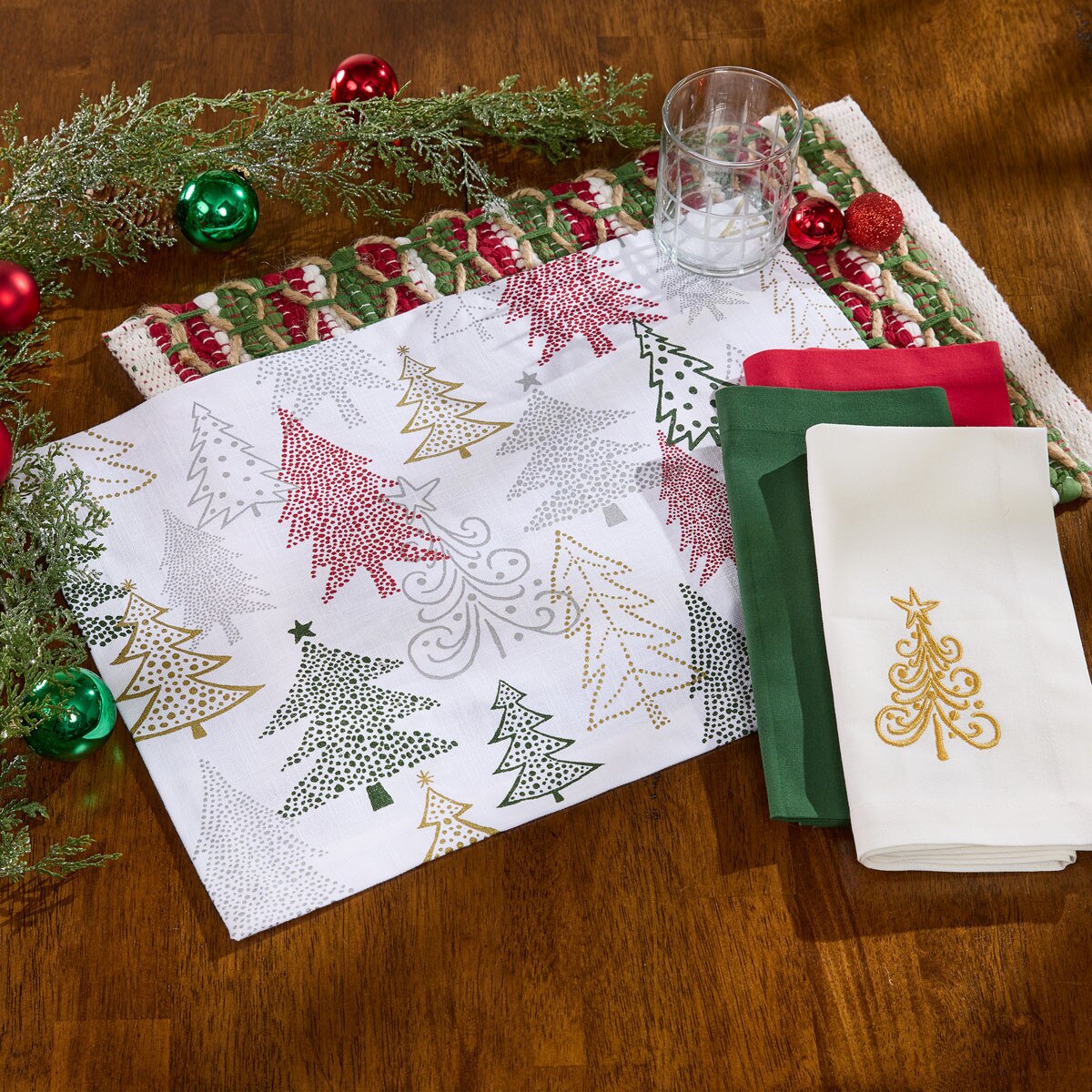 Treescape Printed Napkin Set of 2