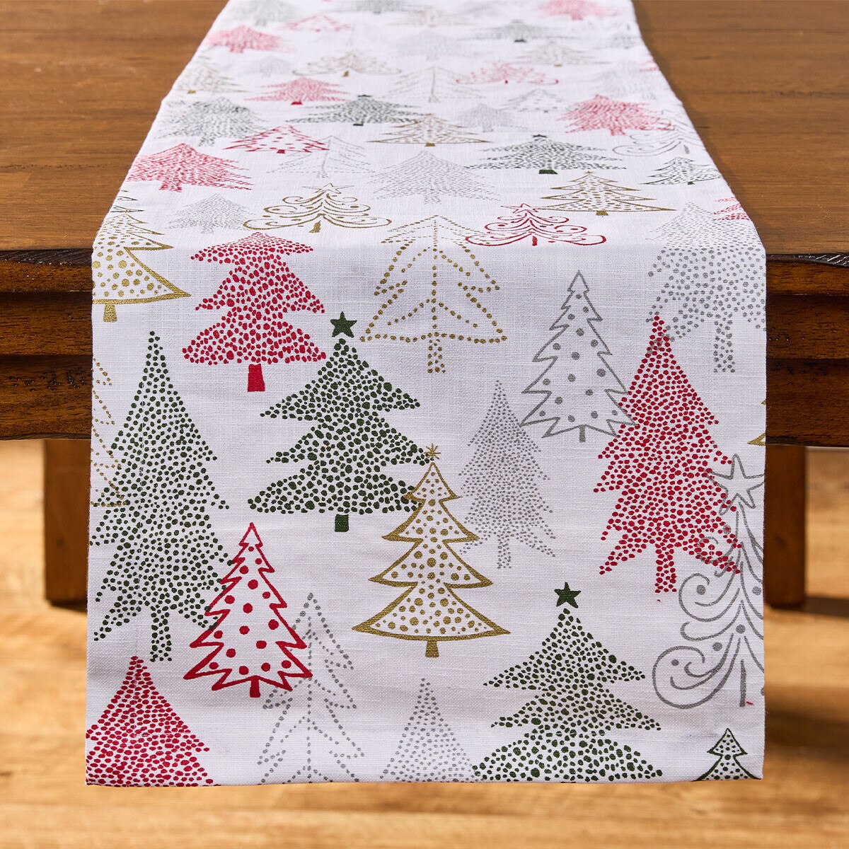 Treescape Printed Table Runner 54'' Long