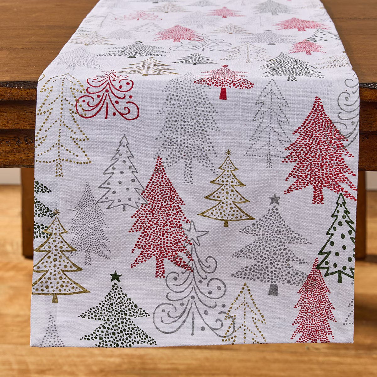 Treescape Printed Table Runner 72" Long