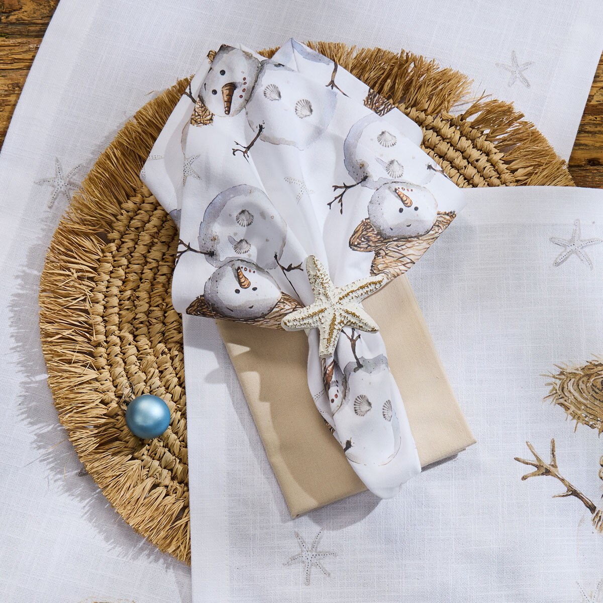 Sandman Printed Napkin Set of 2