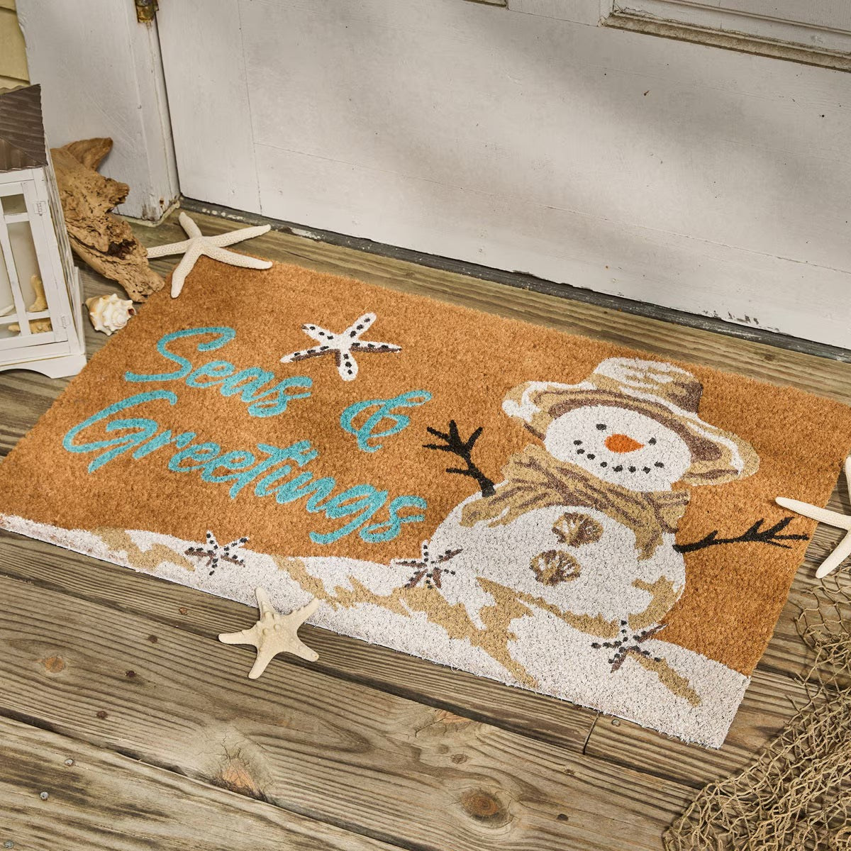 Sandman Coir Seas & Greetings Doormat