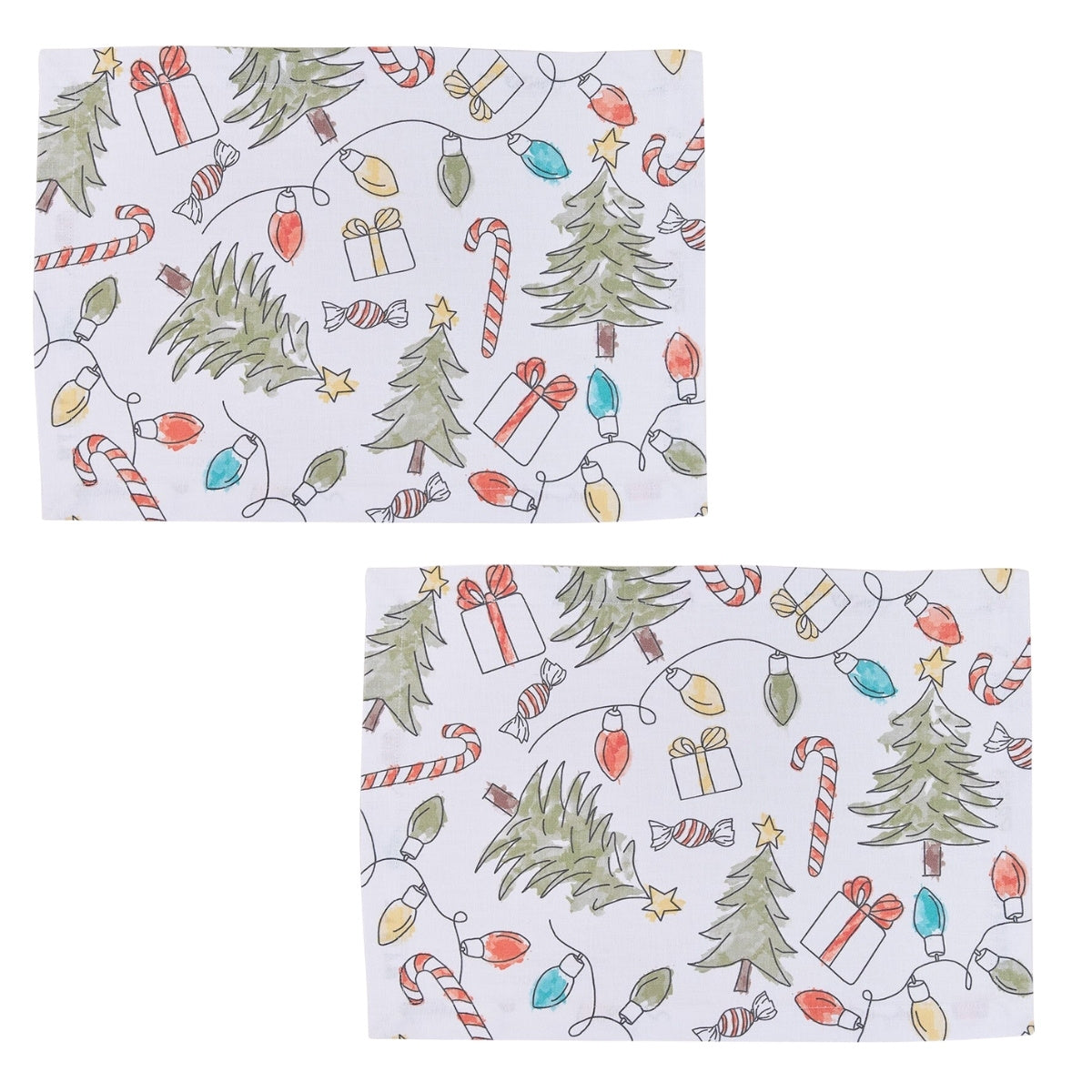 Whimsy Tree Printed Placemat Set of 2