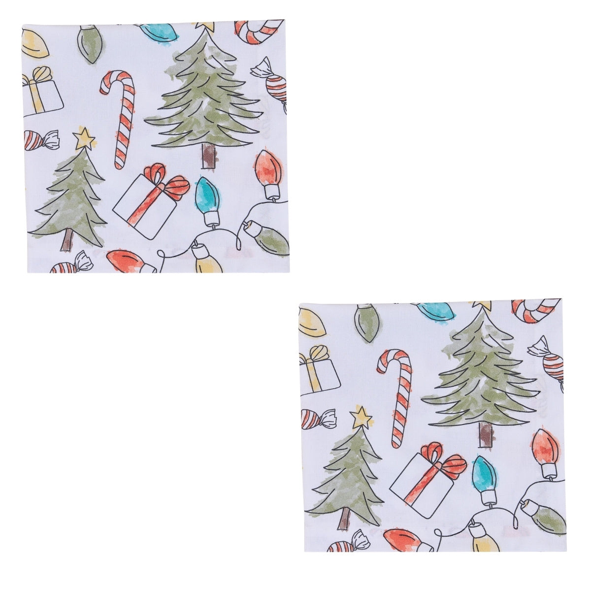 Whimsy Tree Printed Napkin Set of 2