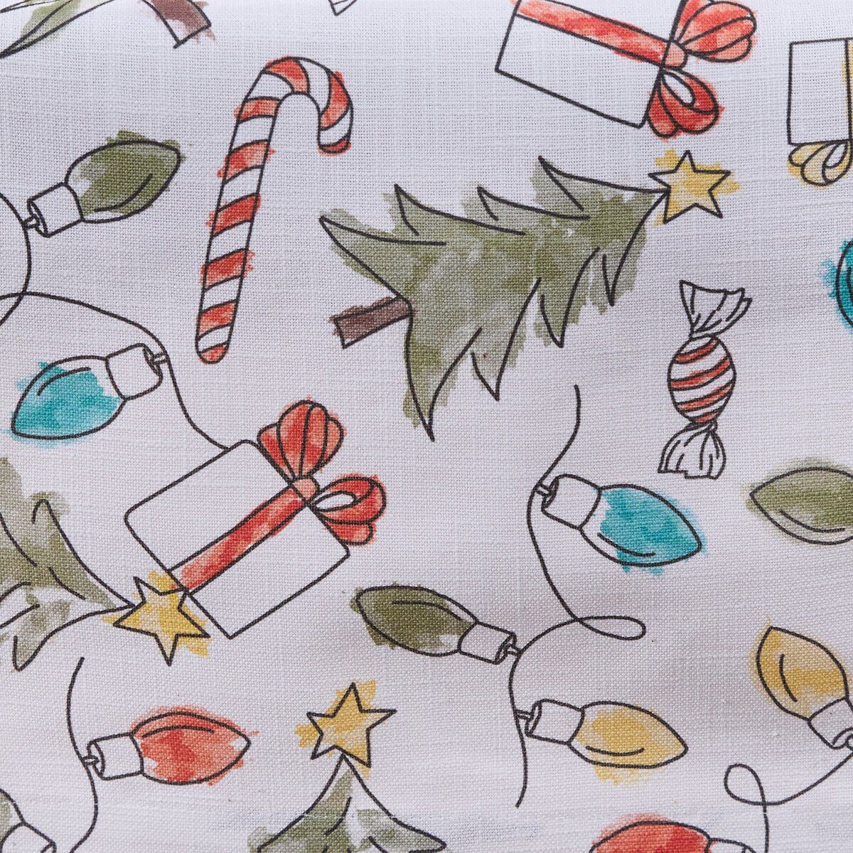 Whimsy Tree Printed Table Runner 54'' Long