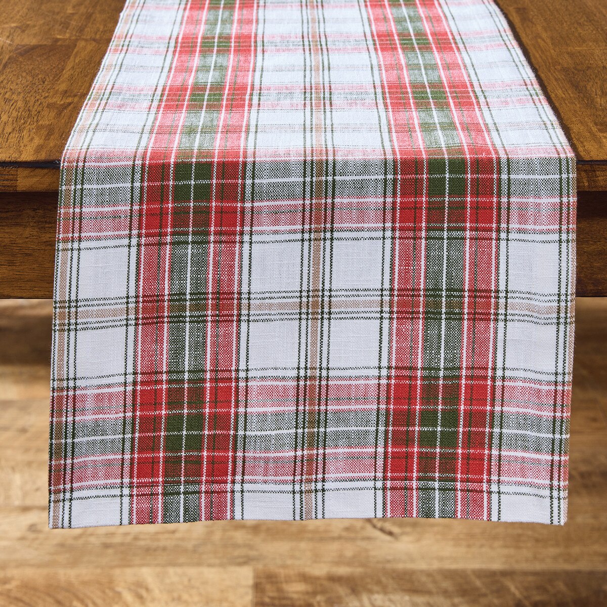 Fraser Plaid Table Runner 54'' Long
