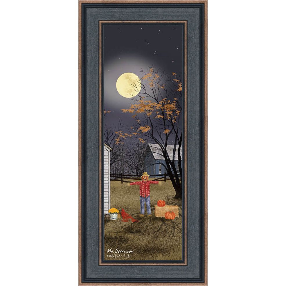 &quot;Mr. Scarecrow&quot; By Billy &amp; Sara Jacobs Art Print | Framed Print