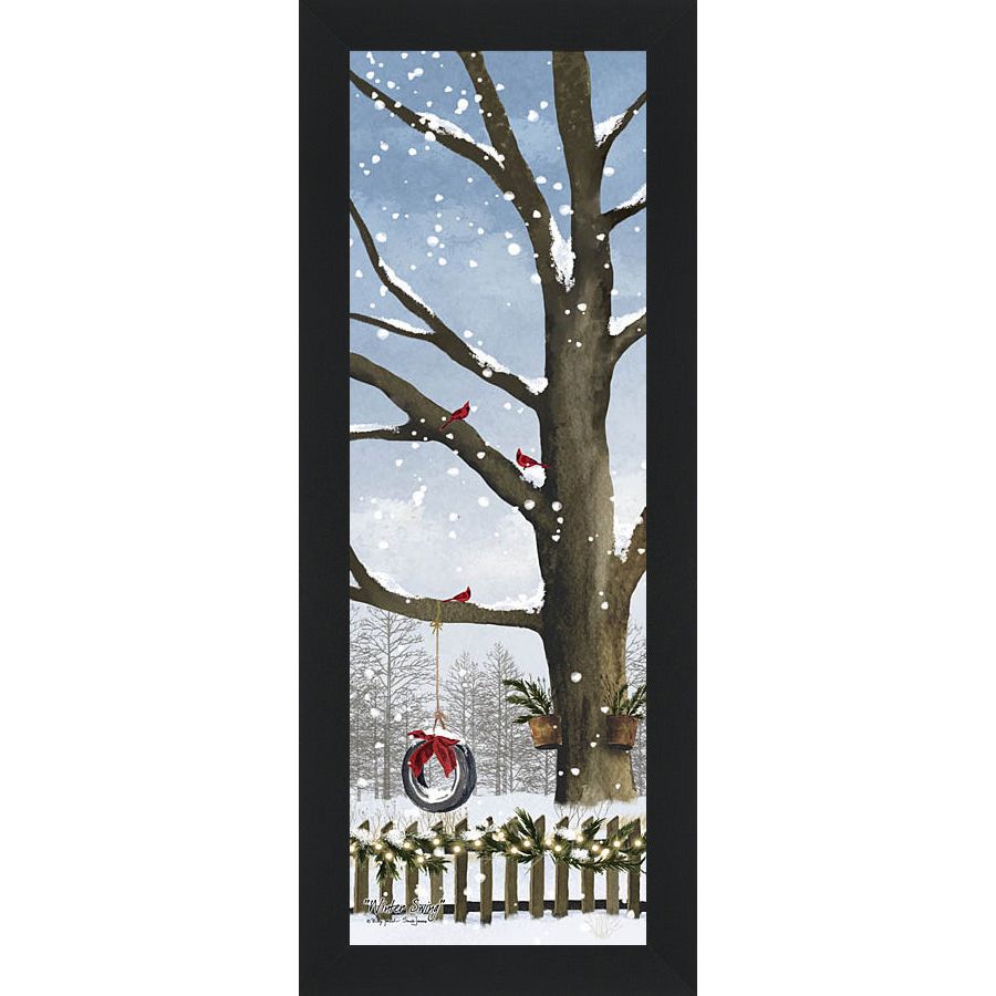 &quot;Winter Swing&quot; By Billy &amp; Sara Jacobs Art Print | Framed Print