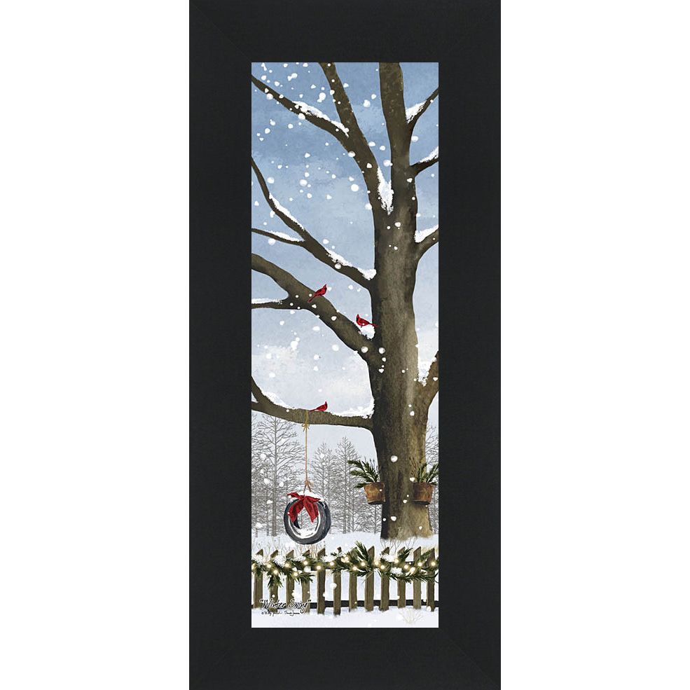 &quot;Winter Swing&quot; By Billy &amp; Sara Jacobs Art Print | Framed Print