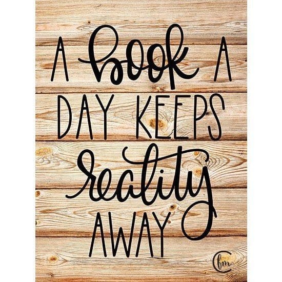 A Book A Day By Fearfully Made Creations Art Print - 12 X 16-Penny Lane Publishing-The Village Merchant