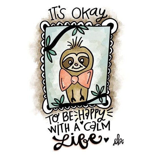 A Calm Life By Erin Barrett Art Print - 12 X 16-Penny Lane Publishing-The Village Merchant