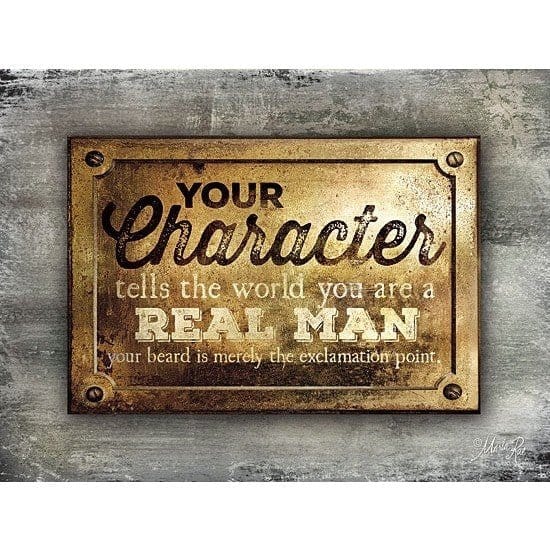 A Real Man By Marla Rae Art Print - 12 X 16-Penny Lane Publishing-The Village Merchant