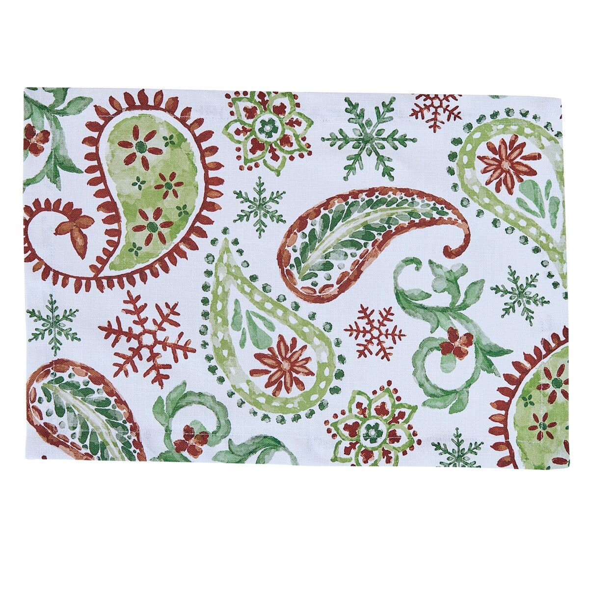 A Very Paisley Holiday Placemat Set of 2