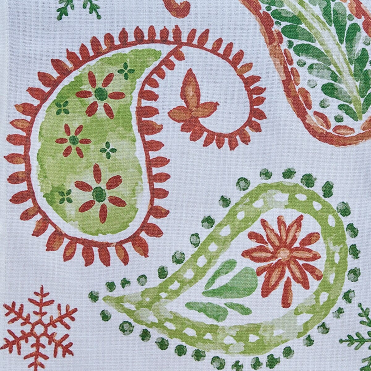 A Very Paisley Holiday Table Runner 54'' Long