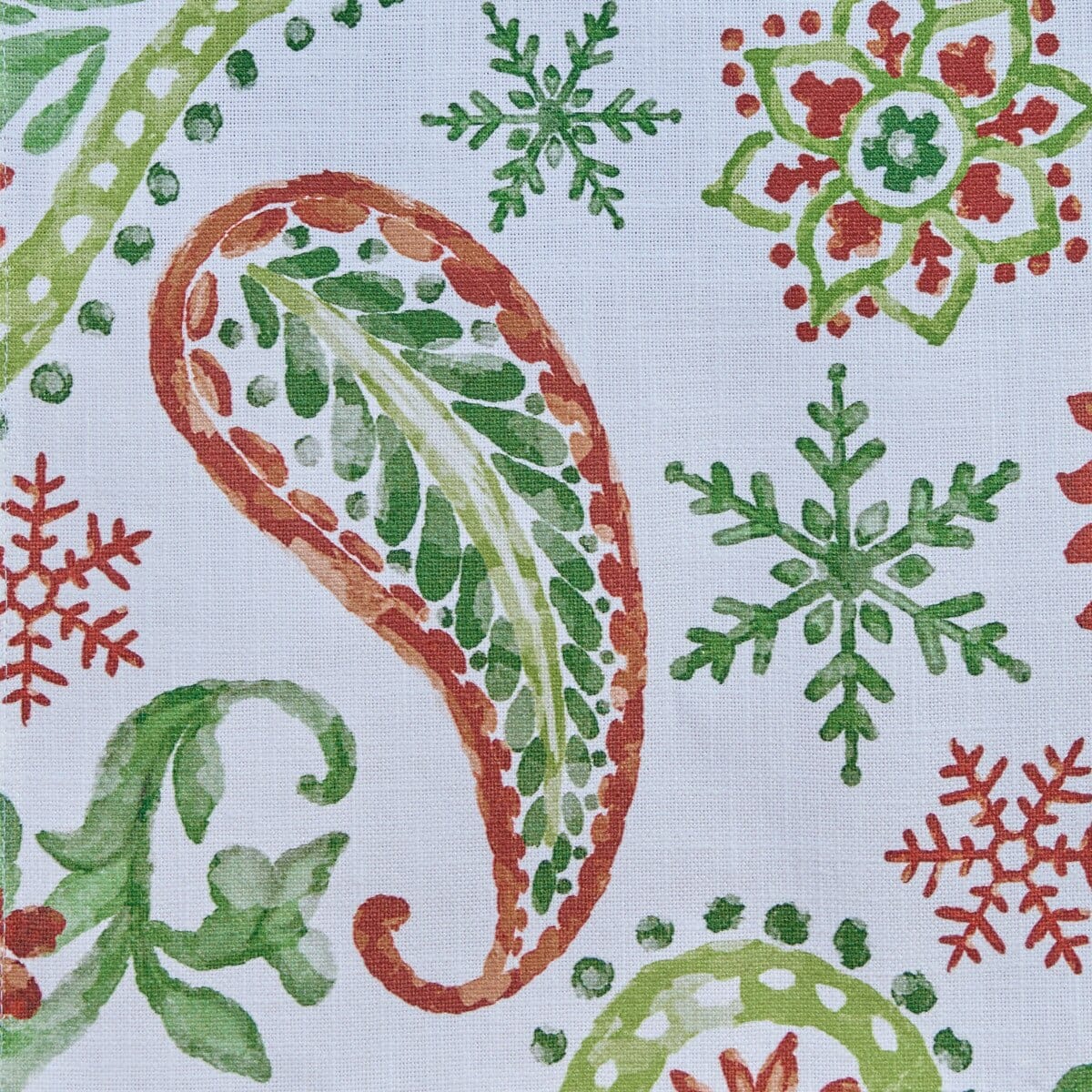 A Very Paisley Holiday Table Runner 72" Long