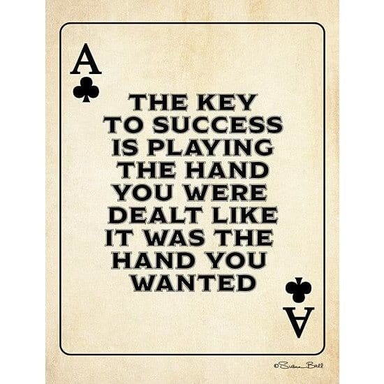 Ace Of Clubs By Susan Ball Art Print - 12 X 16-Penny Lane Publishing-The Village Merchant