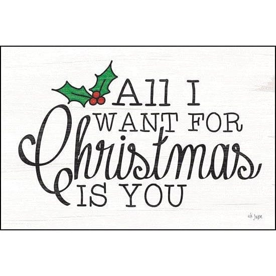All I Want For Christmas By Jaxn Blvd Art Print - 12 X 18-Penny Lane Publishing-The Village Merchant