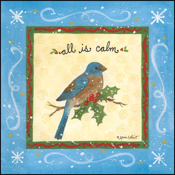 All Is Calm By Annie La Point Art Print - 12 X 12-Penny Lane Publishing-The Village Merchant