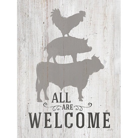 All Our Welcome By Misty Michelle Art Print - 12 X 16-Penny Lane Publishing-The Village Merchant