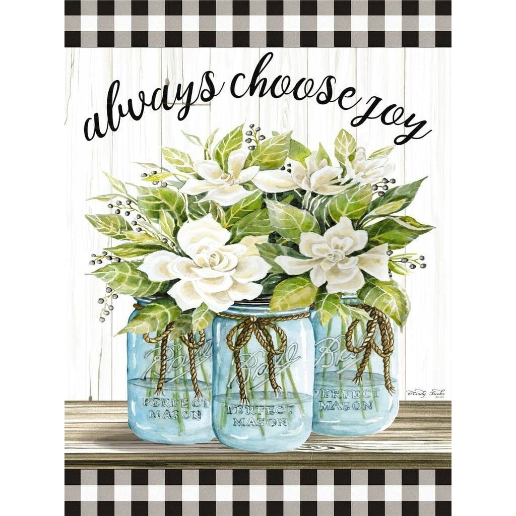 Always Choose Joy By Cindy Jacobs Art Print - 12 X 16-Penny Lane Publishing-The Village Merchant