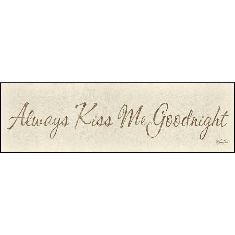 Always Kiss Me Goodnight By Lauren Rader Art Print - 4 X 18-Penny Lane Publishing-The Village Merchant