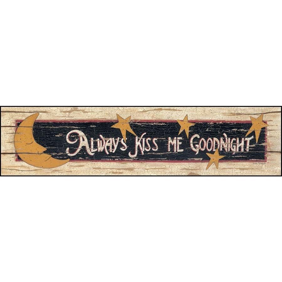 Always Kiss Me Goodnight By Linda Spivey Art Print - 8 X 30-Penny Lane Publishing-The Village Merchant