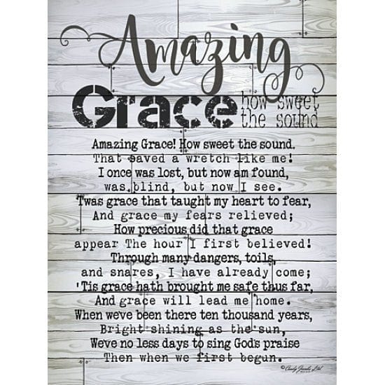 Amazing Grace By Cindy Jacobs Art Print - 12 X 16-Penny Lane Publishing-The Village Merchant