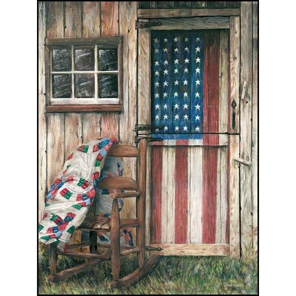 American Rocker By Ed Wargo Art Print - 12 X 16-Penny Lane Publishing-The Village Merchant