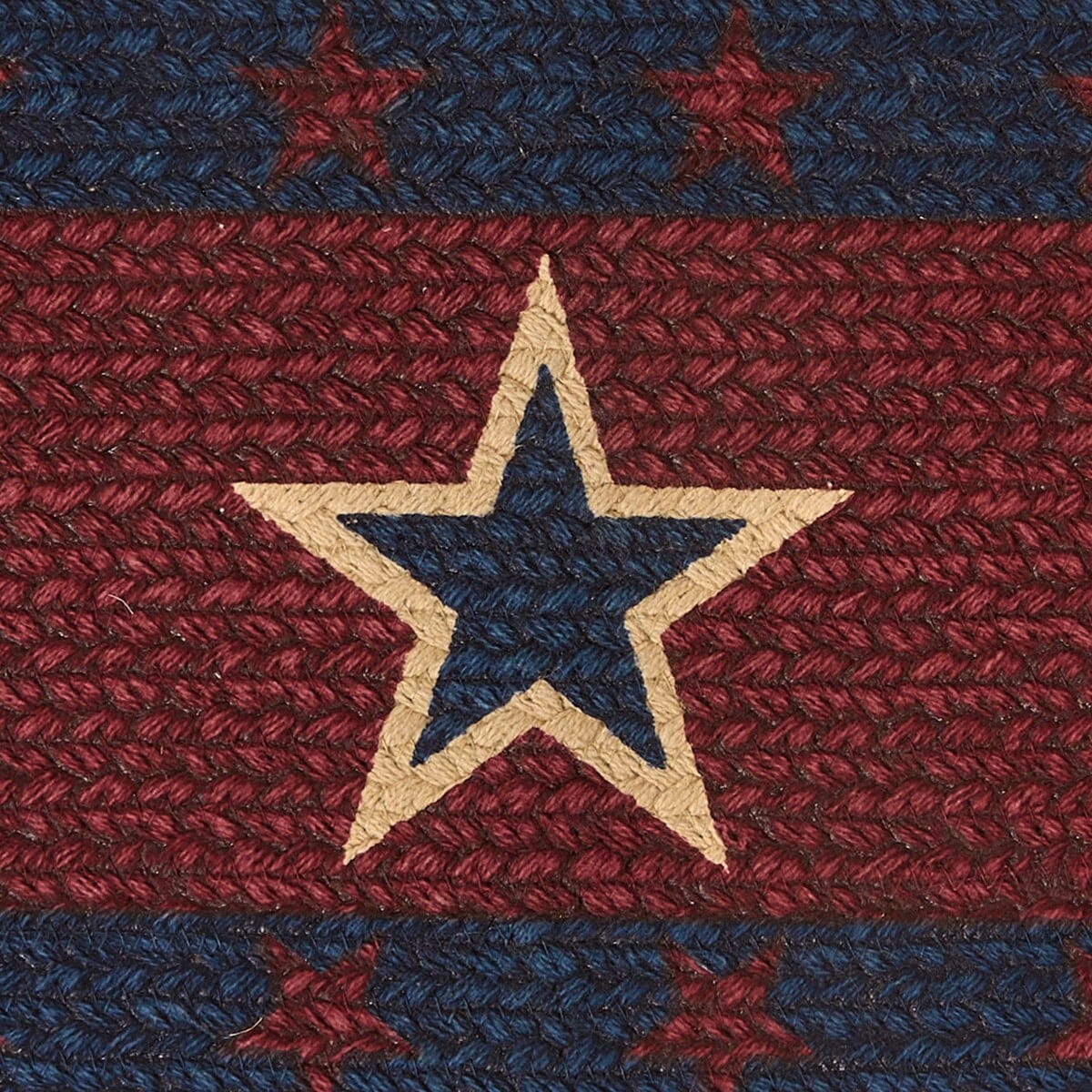 American Star Braided Printed Table Runner 36" Long