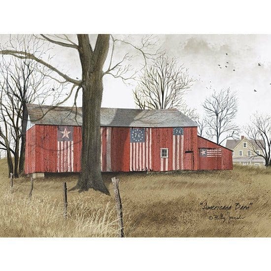 Americana Barn By Billy Jacobs Art Print - 12 X 16-Penny Lane Publishing-The Village Merchant