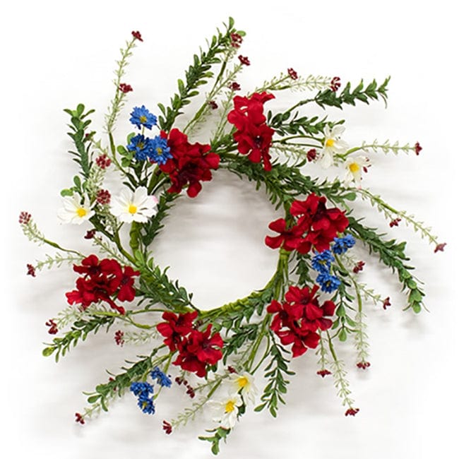 Home Decor Mini Wreath Red White & Blue Star Mixed Berries & Pip Berry Candle Rings Patriotic Decorations Fourth July Candle Rings Small Wreaths 4 Inch C Home Decor Mini Wreath Red White & Blue Star Mixed Berries & Pip Berry Candle Rings Patriotic Decorations Fourth July Candle Rings Small Wreaths 4 Inch C