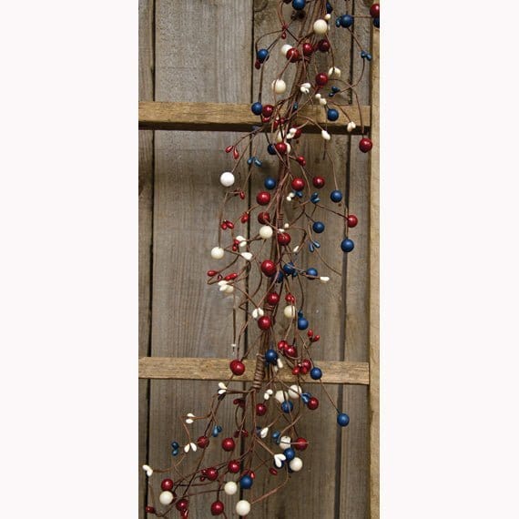 Americana Berry Garland 48" Long-Craft Wholesalers-The Village Merchant