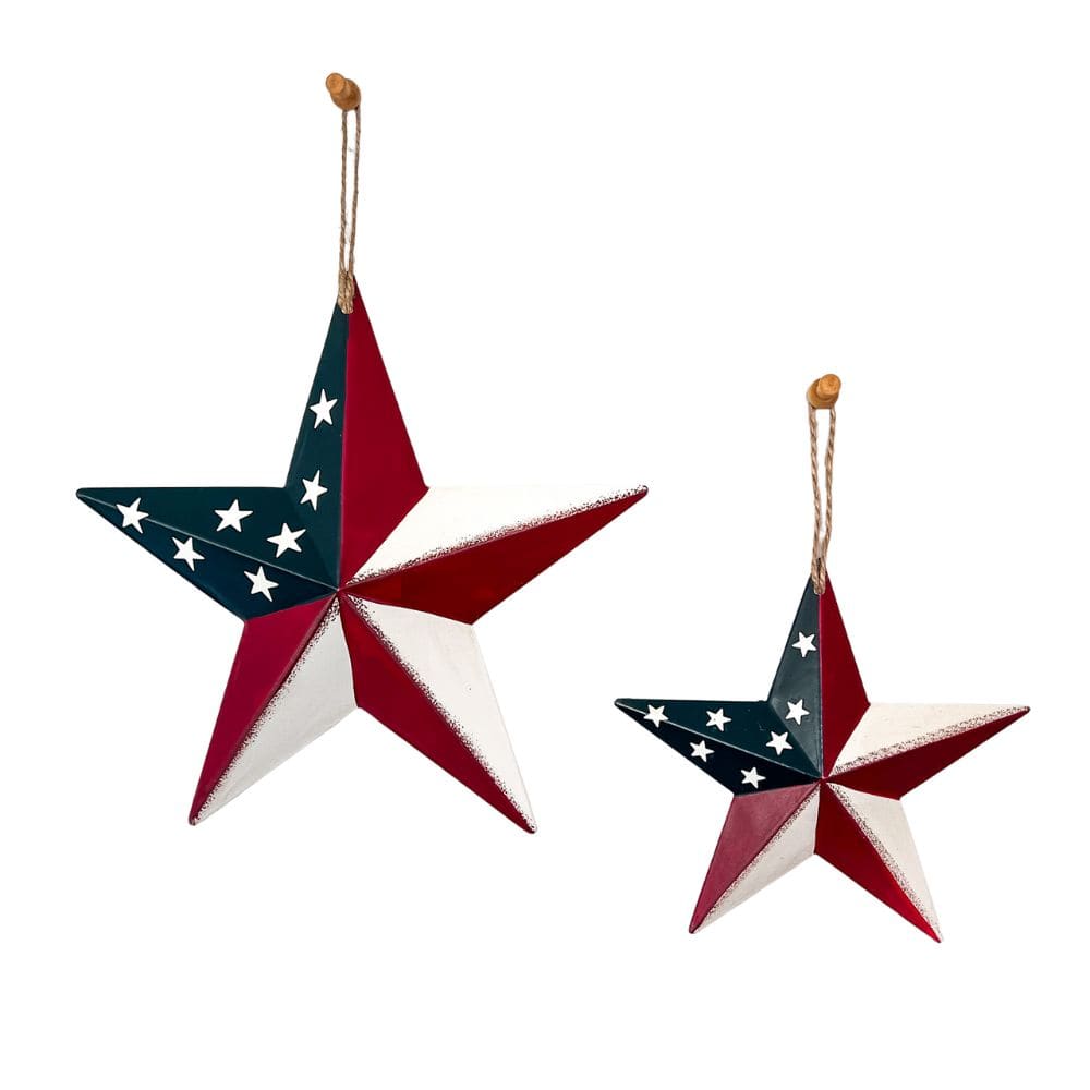 Americana Metal Barn Stars - Available In 3 Sizes