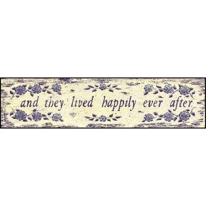 And They Lived Happily Ever After By Donna Atkins Art Print - 5 X 20-Penny Lane Publishing-The Village Merchant