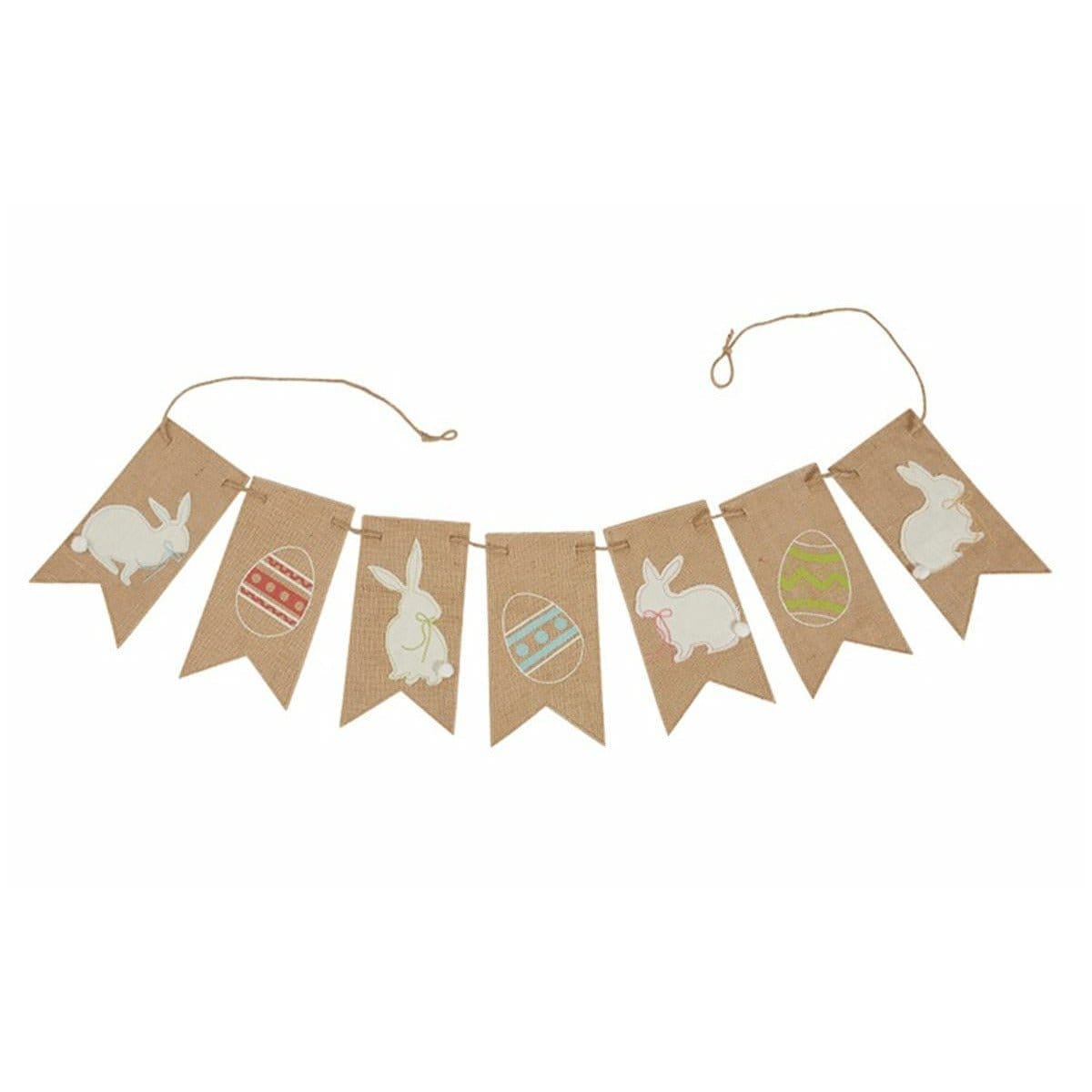 Appliqued Hippity Hop Pennant-Park Designs-The Village Merchant
