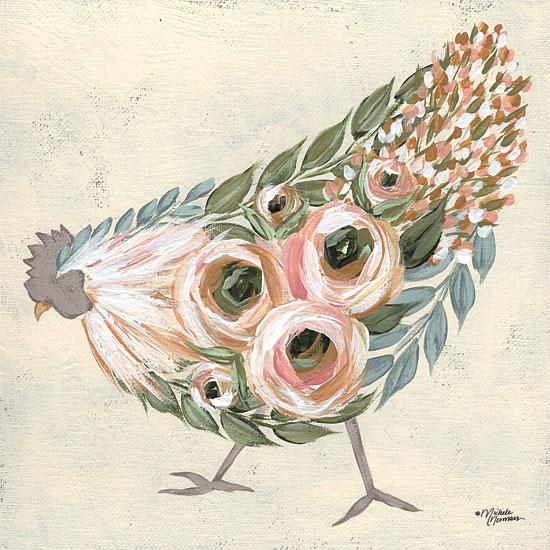 Astrid The Hen By Michele Norman Art Print - 12 X 12-Penny Lane Publishing-The Village Merchant