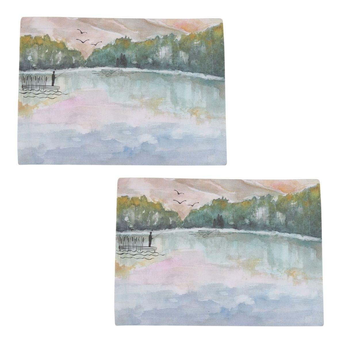 Park Designs Placemats At The Lake Printed Placemat Set of 2