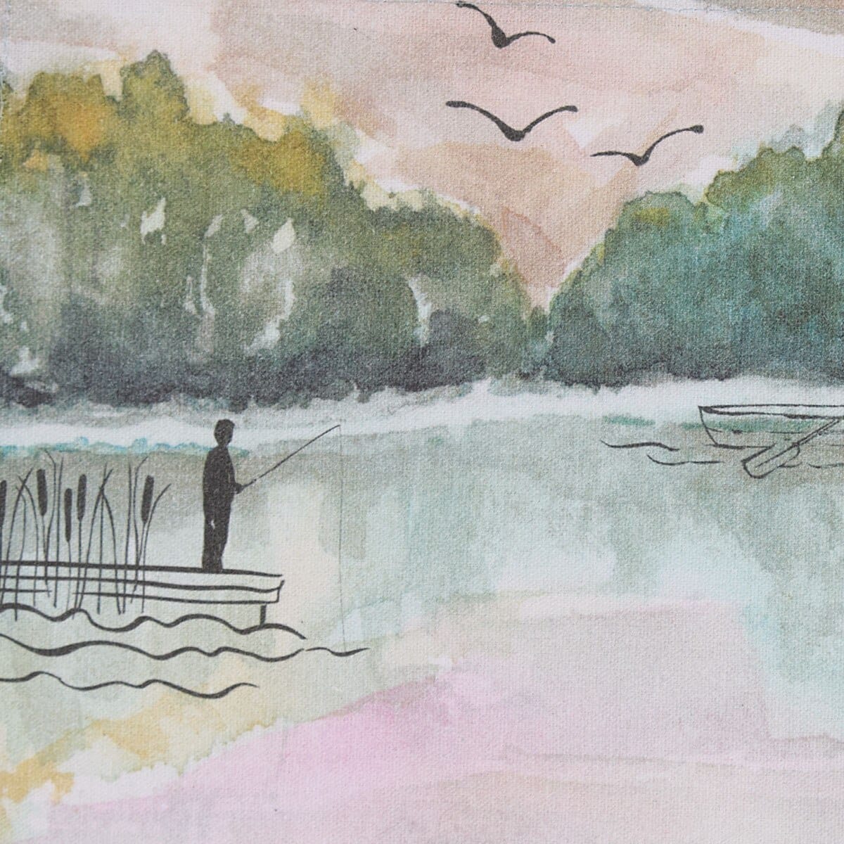 Park Designs Placemats At The Lake Printed Placemat Set of 2