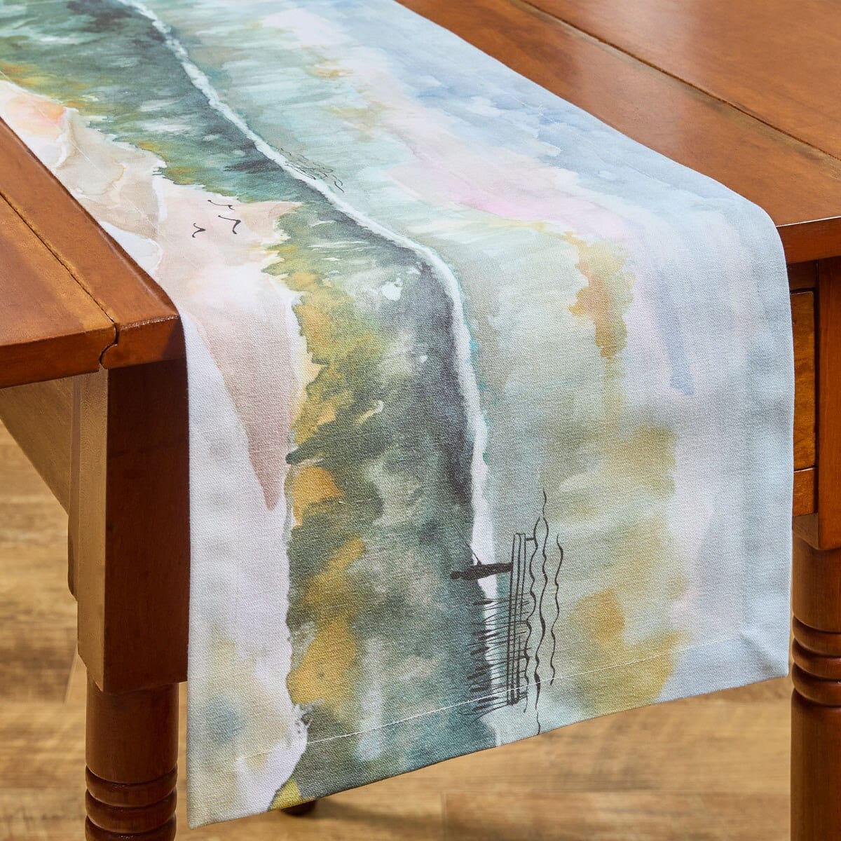 Park Designs At The Lake Printed Table Runner 36" Long