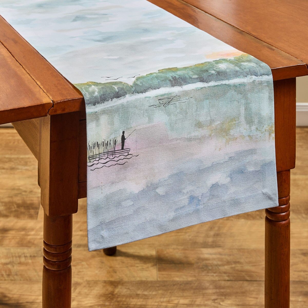 Park Designs Table Runners At The Lake Printed Table Runner 54'' Long