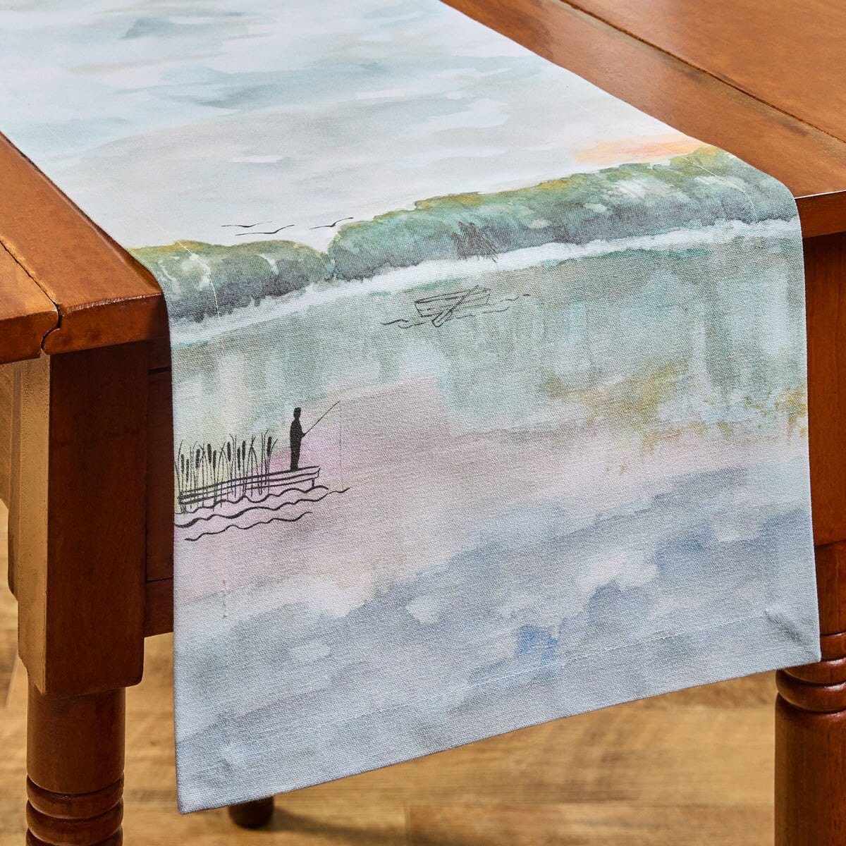 Park Designs Table Runners At The Lake Printed Table Runner 54'' Long