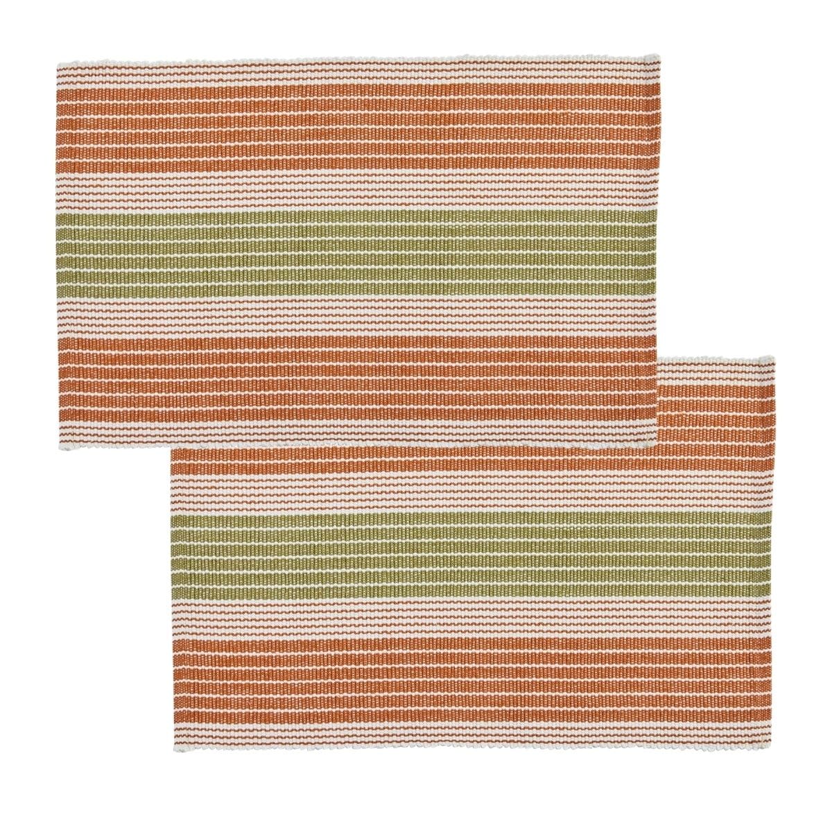 Auburn Stripe Placemat Set of 2