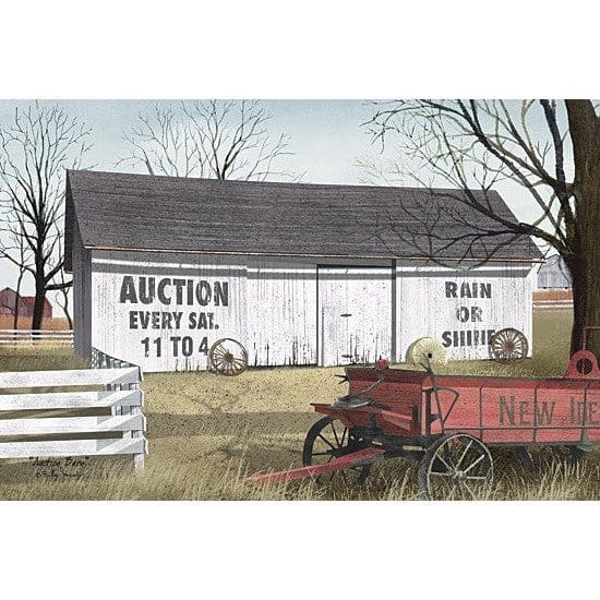 Auction Barn By Billy Jacobs Art Print - 12 X 18-Penny Lane Publishing-The Village Merchant