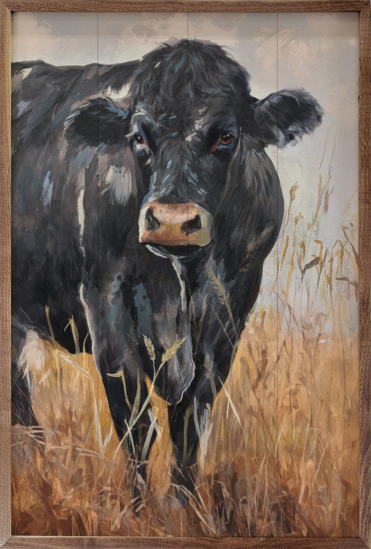 Kendrick Home Walnut Frames 5x8 Autumn Angus By Morgan Adams