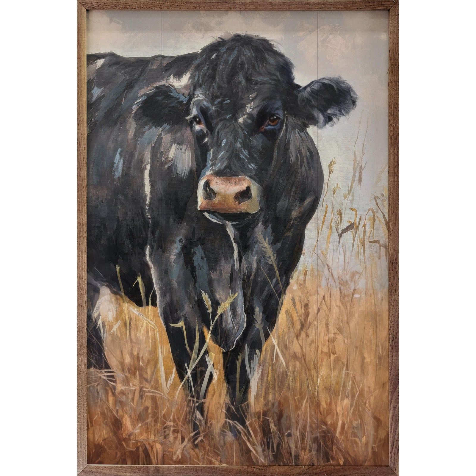 Kendrick Home Walnut Frames 5x8 Autumn Angus By Morgan Adams