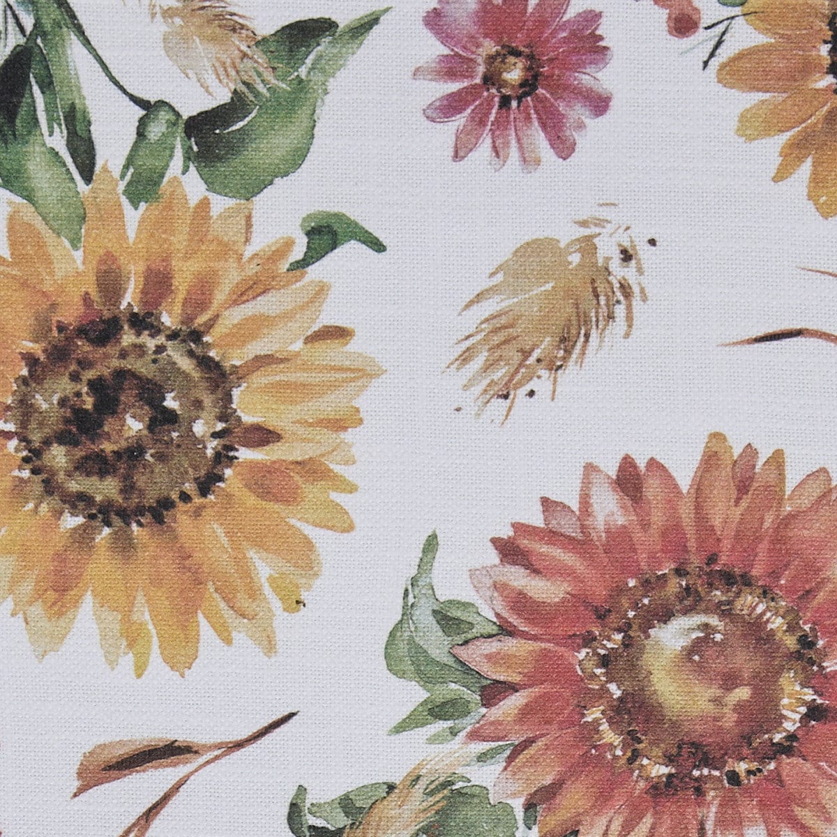 Autumn Beauty Sunflower Decorative Towel