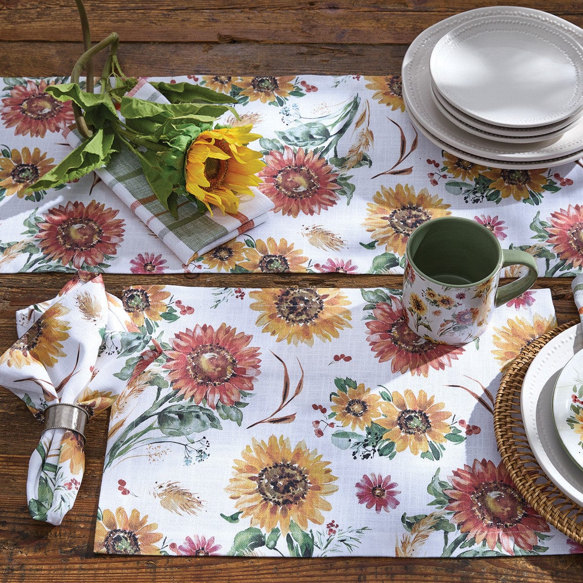 Autumn Beauty Sunflower Placemat