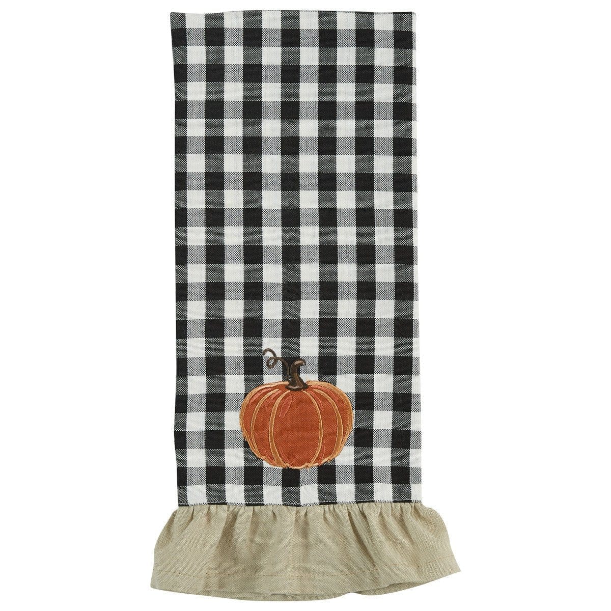 Autumn Checkerboard Decorative Towel-Park Designs-The Village Merchant