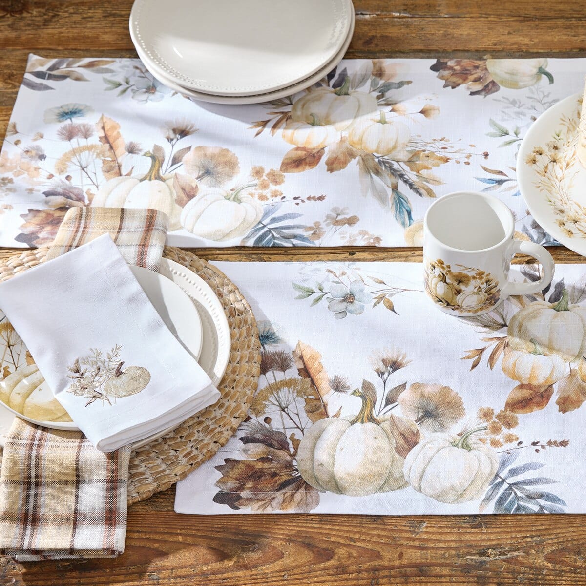 Autumn Harvest Table Runner 36" Long