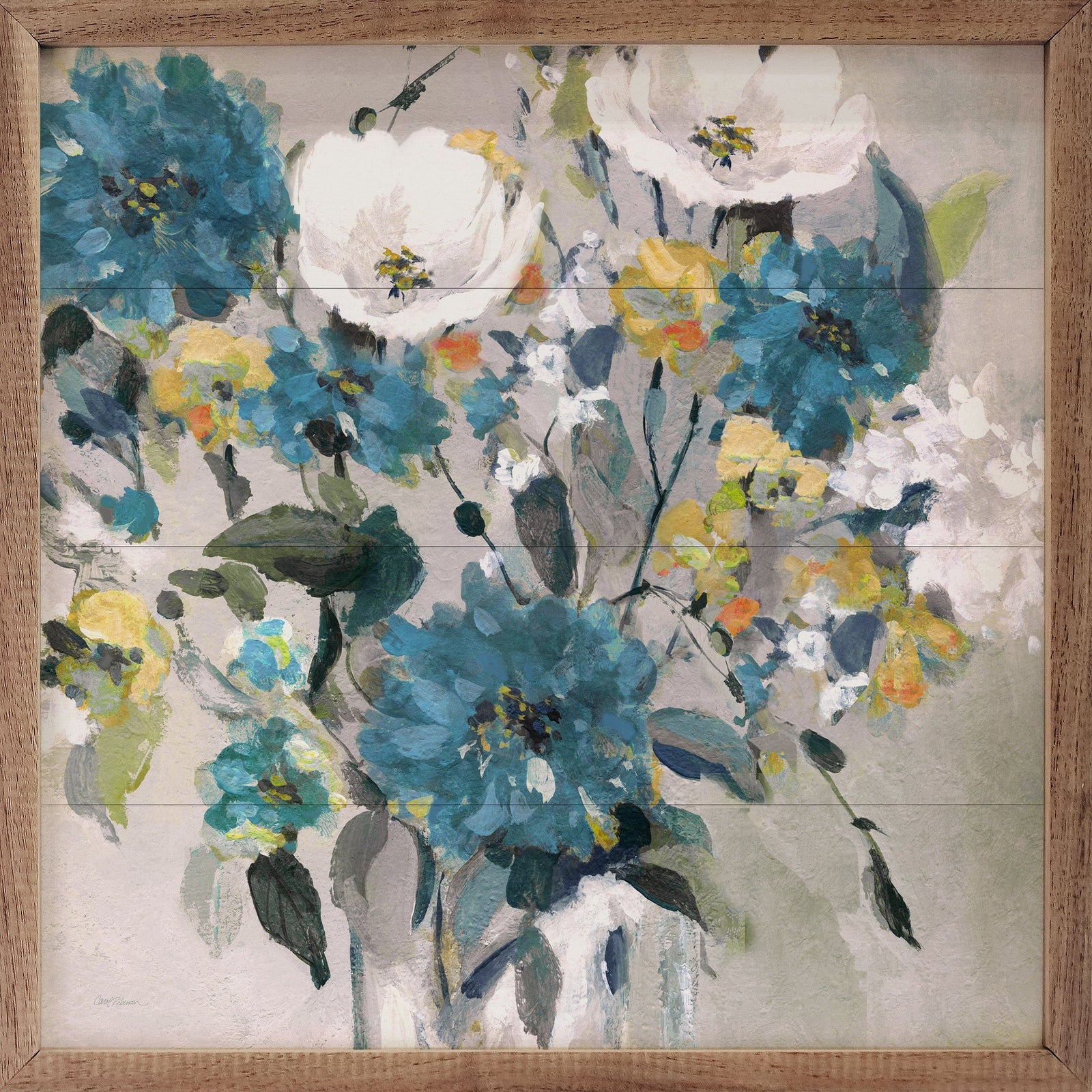 Kendrick Home Walnut Frames Autumn Jewels By Carol Robinson